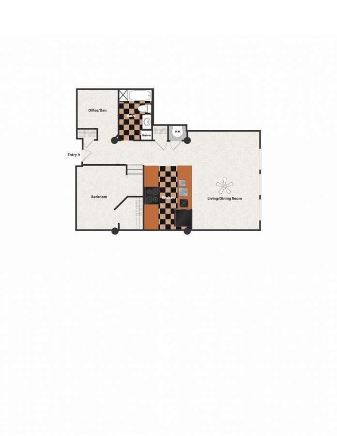 1 Bedroom 1 Bathroom Apartment for rent at Sycamore Place in Cincinnati, OH