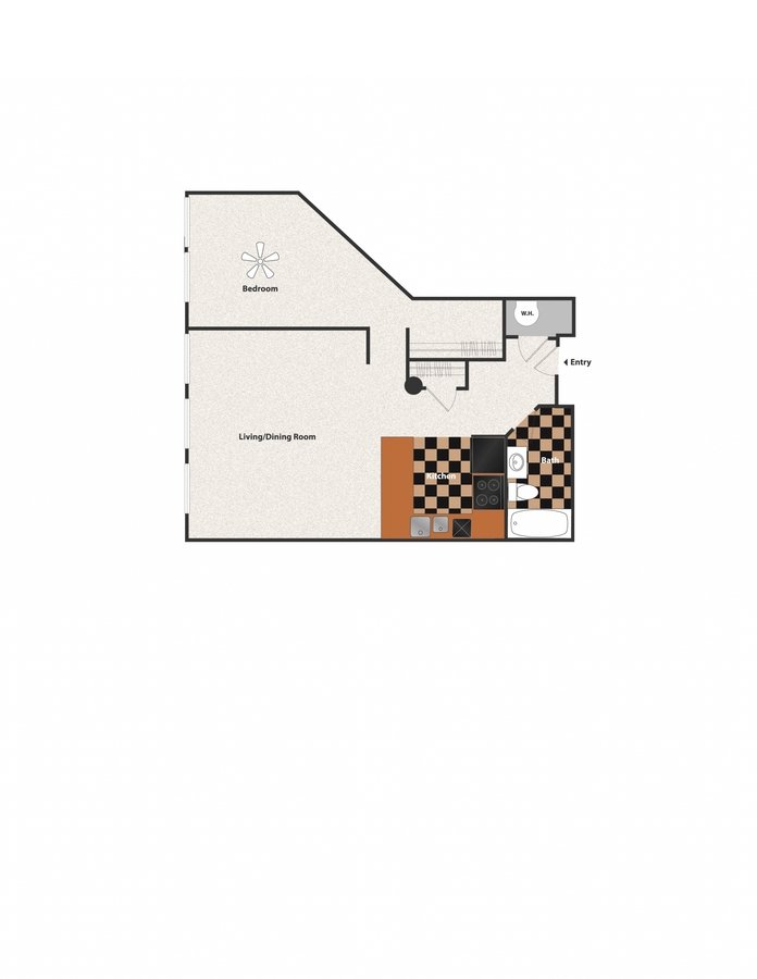 1 Bedroom 1 Bathroom Apartment for rent at Sycamore Place in Cincinnati, OH