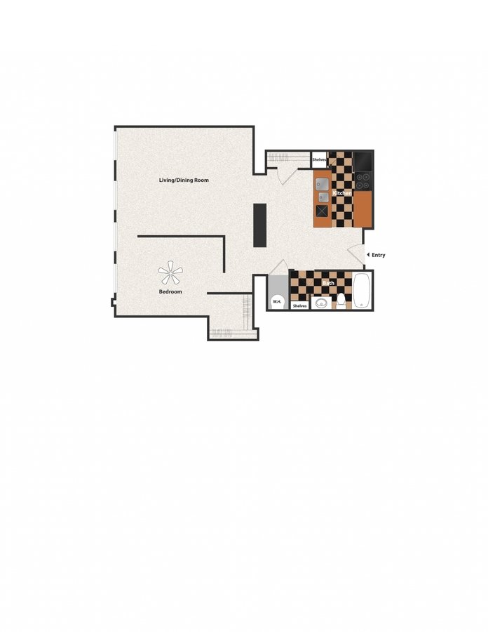 1 Bedroom 1 Bathroom Apartment for rent at Sycamore Place in Cincinnati, OH