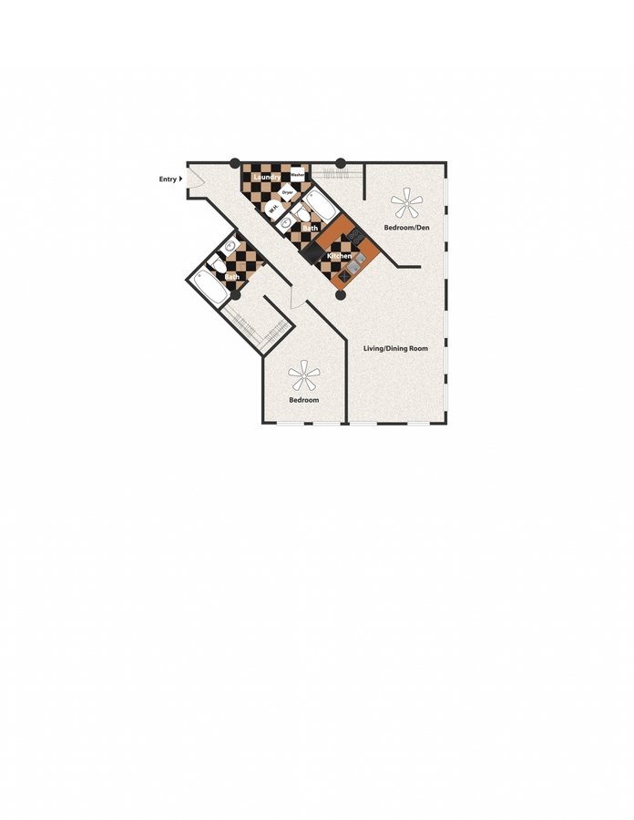 2 Bedrooms 2 Bathrooms Apartment for rent at Sycamore Place in Cincinnati, OH