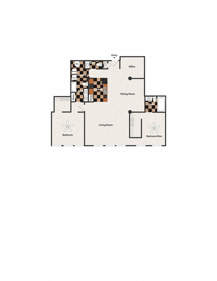 2 Bedrooms 1 Bathroom Apartment for rent at Sycamore Place in Cincinnati, OH