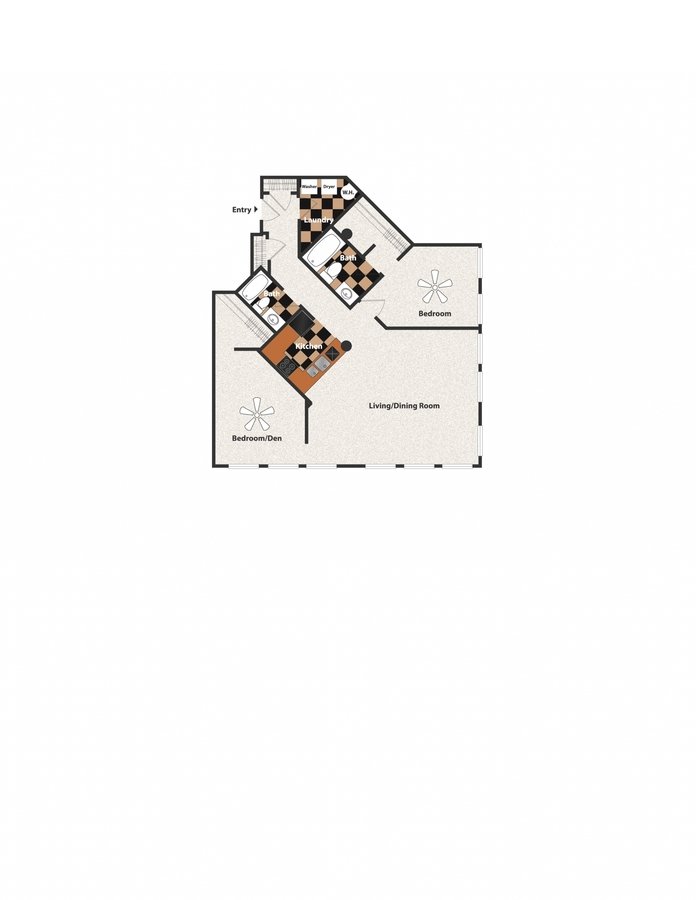 2 Bedrooms 2 Bathrooms Apartment for rent at Sycamore Place in Cincinnati, OH