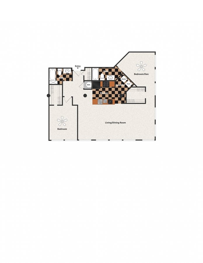 2 Bedrooms 2 Bathrooms Apartment for rent at Sycamore Place in Cincinnati, OH