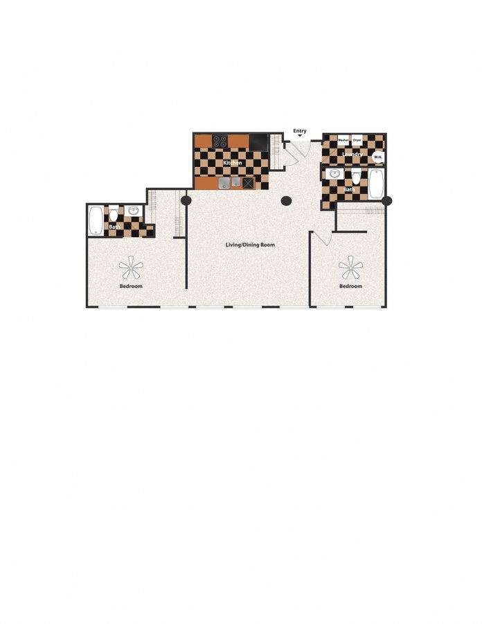 2 Bedrooms 2 Bathrooms Apartment for rent at Sycamore Place in Cincinnati, OH