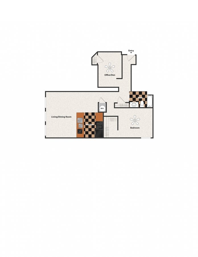 1 Bedroom 1 Bathroom Apartment for rent at Sycamore Place in Cincinnati, OH