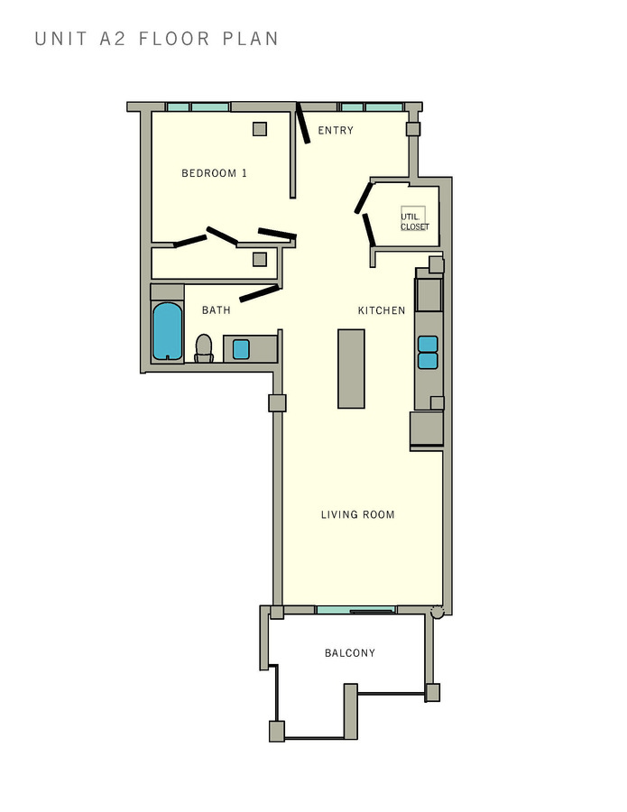 1 Bedroom 1 Bathroom Apartment for rent at Aviator at Brooks in San Antonio, TX