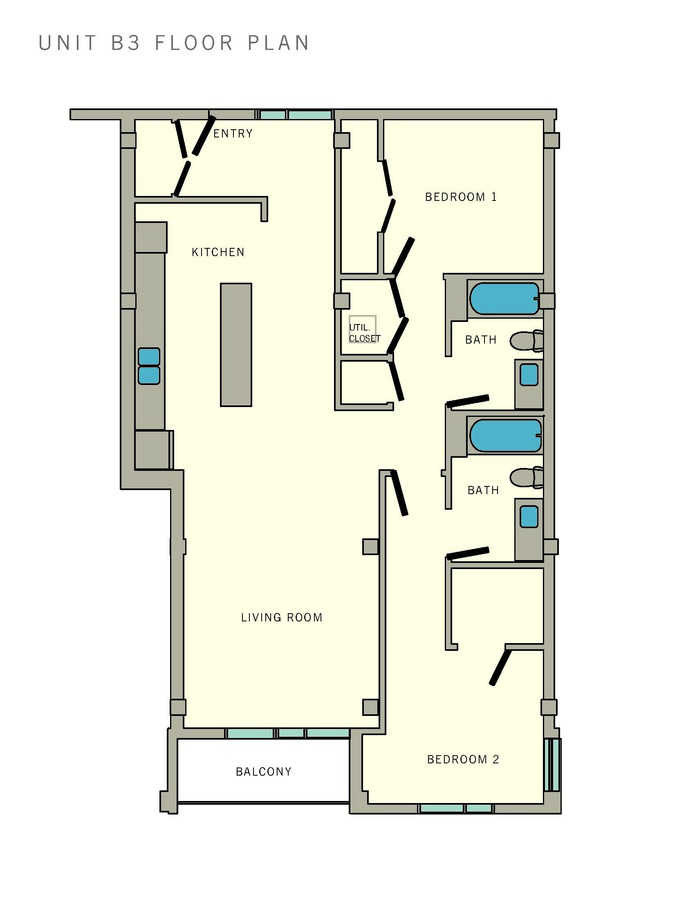 2 Bedrooms 2 Bathrooms Apartment for rent at Aviator at Brooks in San Antonio, TX