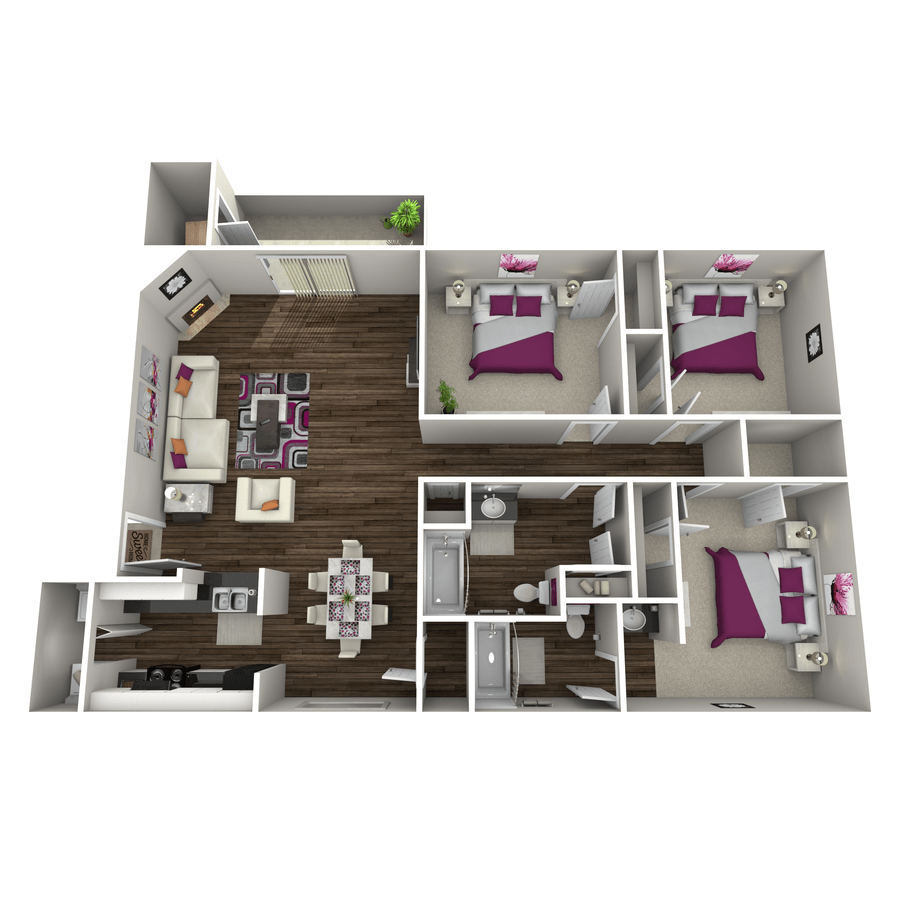 The Park at Mayfield Apartments Hattiesburg, MS