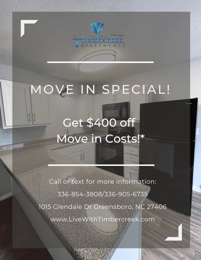 TImbercreek Apartments 1015 Glendale Drive Greensboro, NC