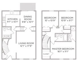 3 Bedrooms 2 Bathrooms Apartment for rent at Village of Coldstream in Cincinnati, OH