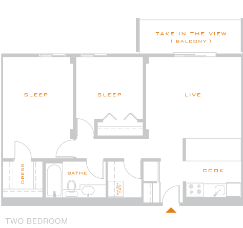 2 Bedrooms 1 Bathroom Apartment for rent at Skyline 1801 in Denver, CO
