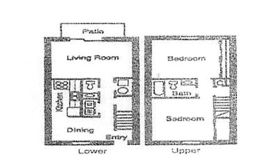 2 Bedrooms 1 Bathroom Apartment for rent at Covington Square Apartments in Indianapolis, IN