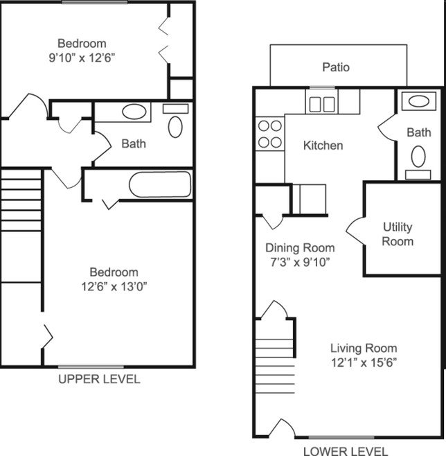 2 Bedrooms 2 Bathrooms Apartment for rent at Estates At Crystal Bay in Indianapolis, IN