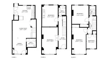 5 of 7 Private Bedroom in Gorgeous Shaw home by the Yellow and Green Line House for rent in Washington, DC