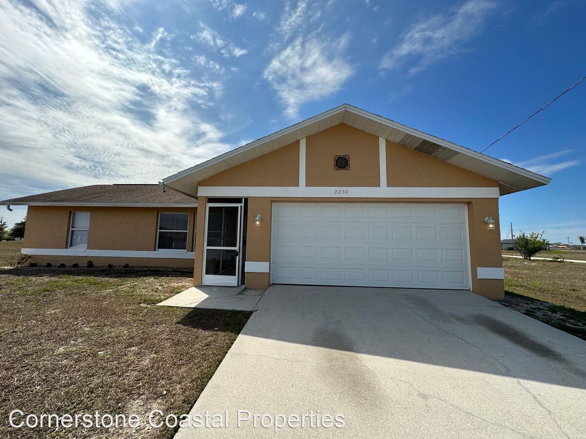 2230 NW 1St Ave Cape Coral, FL House for Rent Rentable