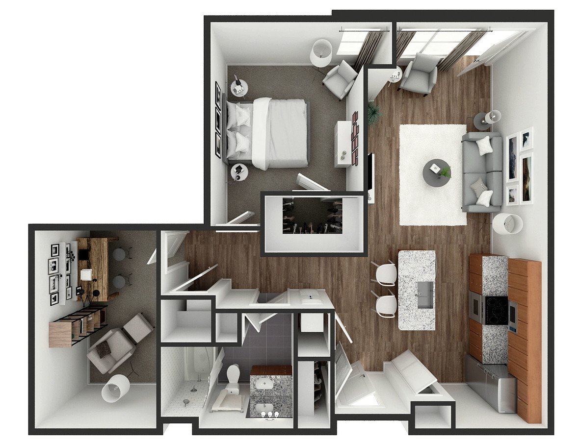 1 Bedroom 1 Bathroom Apartment for rent at View at Old City in Philadelphia, PA
