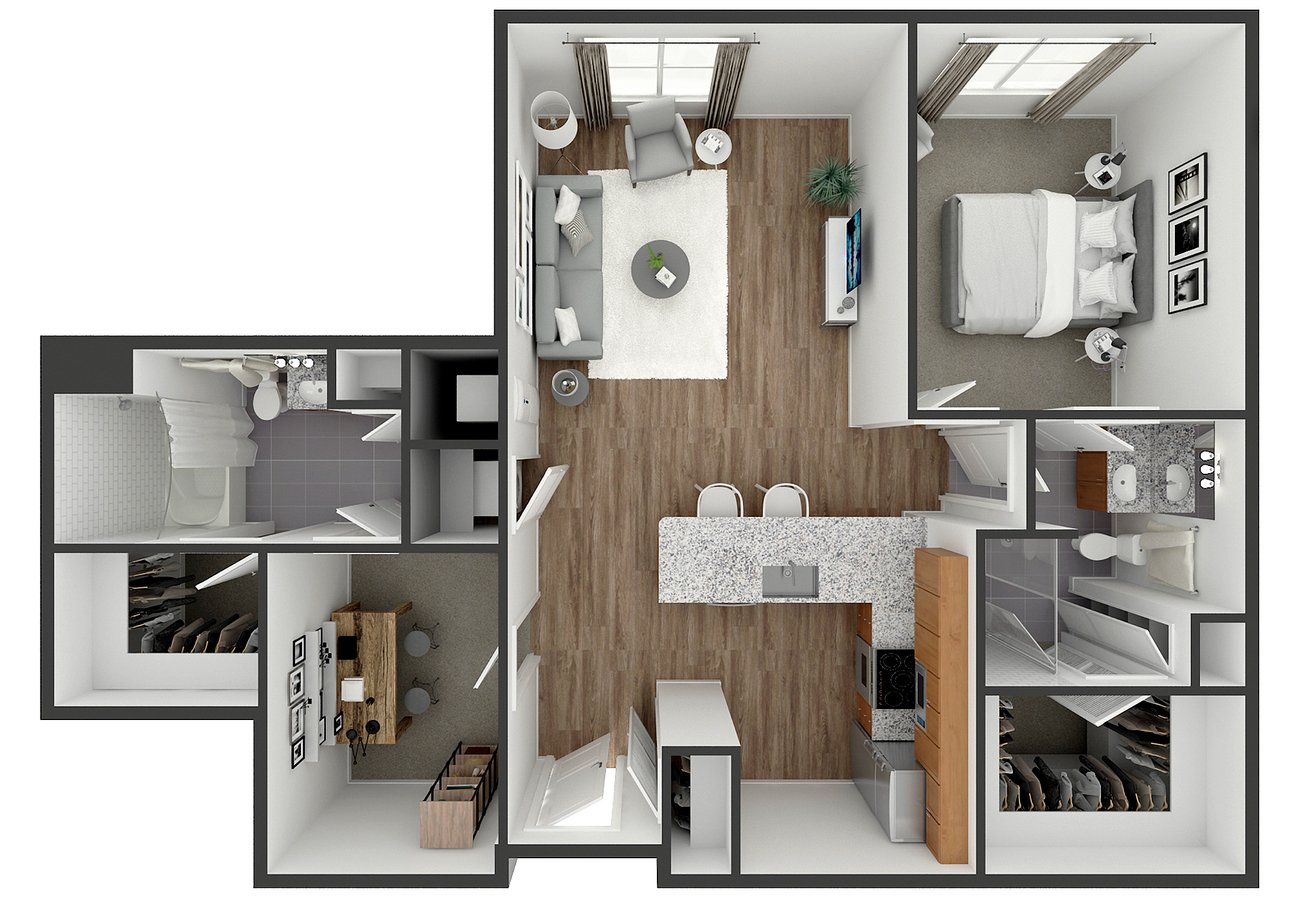1 Bedroom 1 Bathroom Apartment for rent at View at Old City in Philadelphia, PA