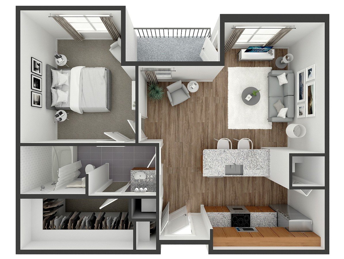 1 Bedroom 1 Bathroom Apartment for rent at View at Old City in Philadelphia, PA