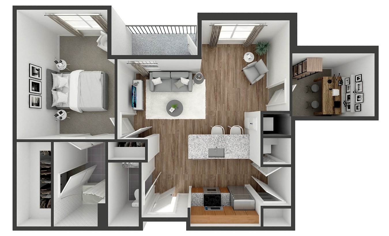 1 Bedroom 1 Bathroom Apartment for rent at View at Old City in Philadelphia, PA