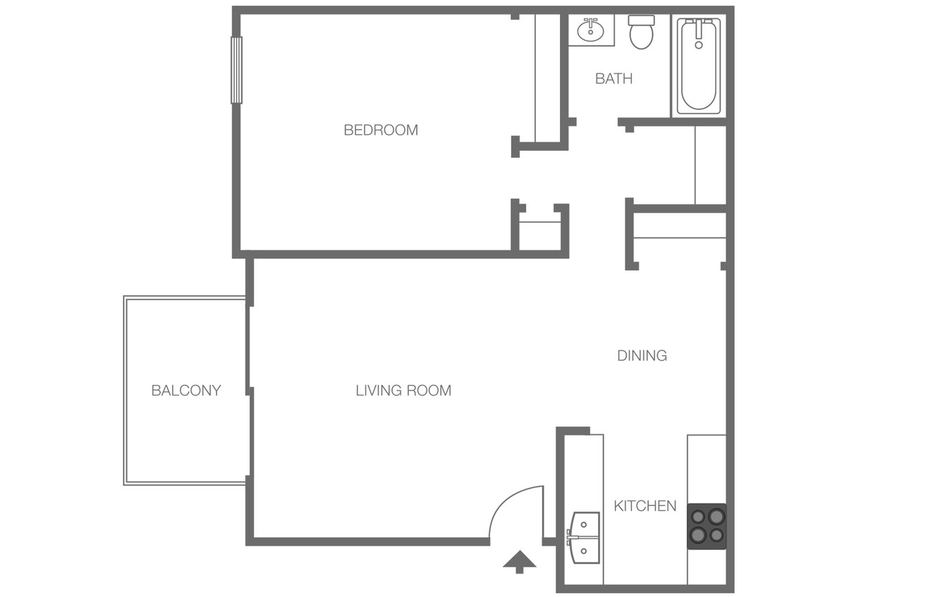 1 Bedroom 1 Bathroom Apartment for rent at Spyglass Creek in Denver, CO