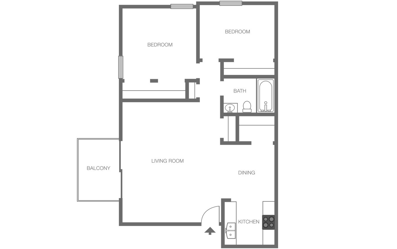 2 Bedrooms 1 Bathroom Apartment for rent at Spyglass Creek in Denver, CO
