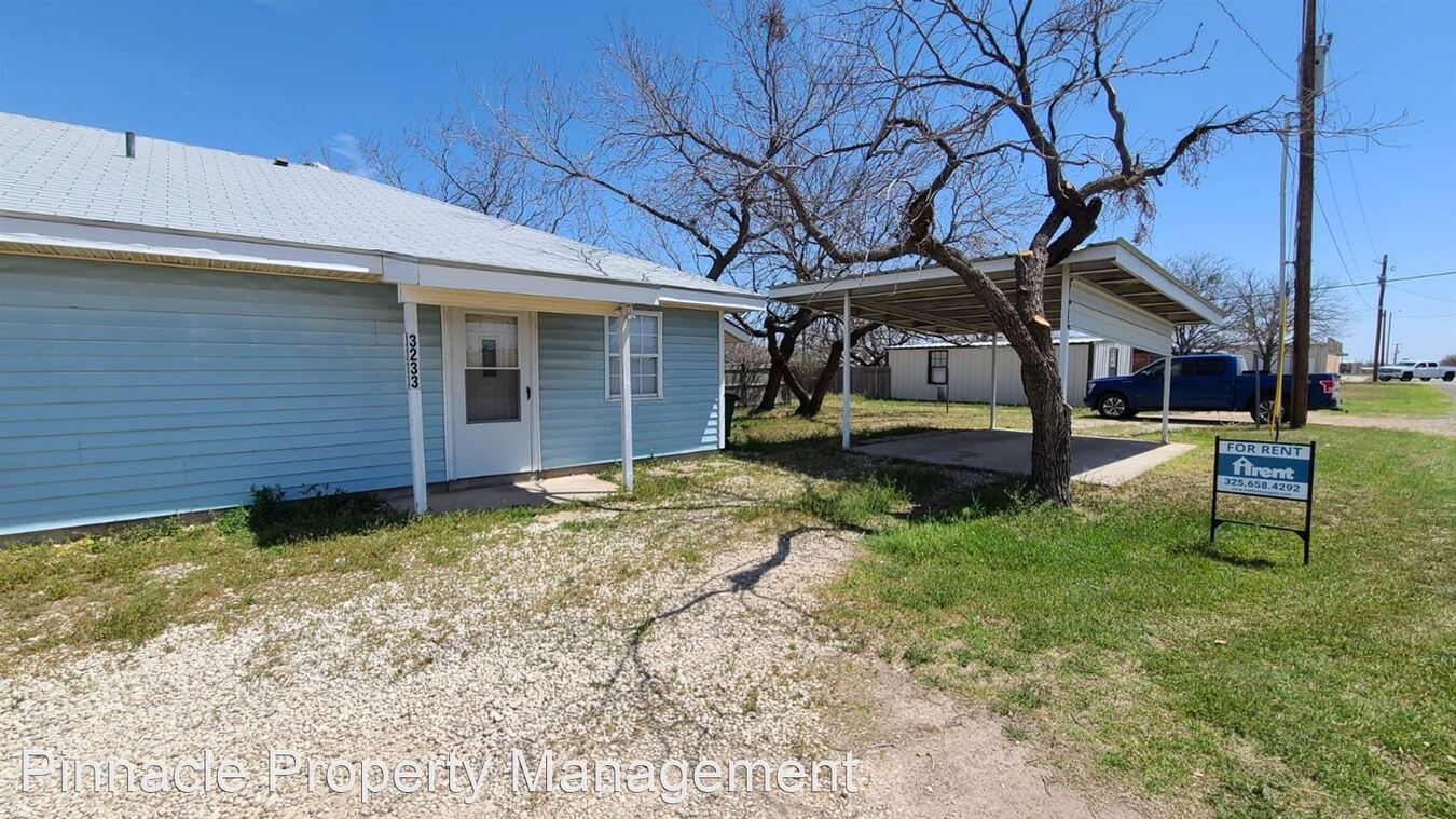 3233 Coleman San Angelo, TX House for Rent Rentable