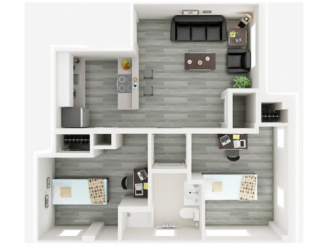 1 Bedroom 1 Bathroom Apartment for rent at The Varsity in Madison, WI