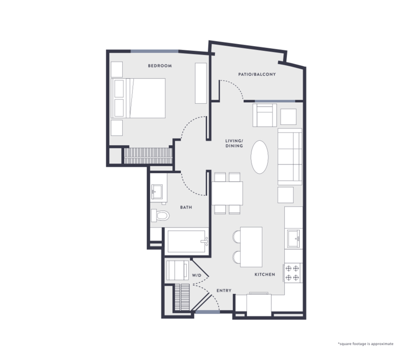 1 Bedroom 1 Bathroom Apartment for rent at Anton Aspire in Milpitas, CA