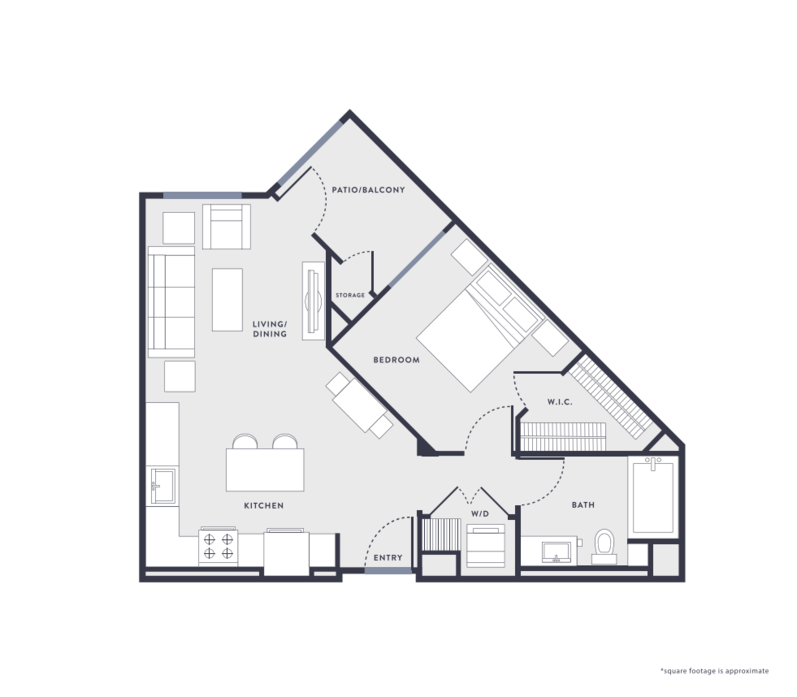 1 Bedroom 1 Bathroom Apartment for rent at Anton Aspire in Milpitas, CA