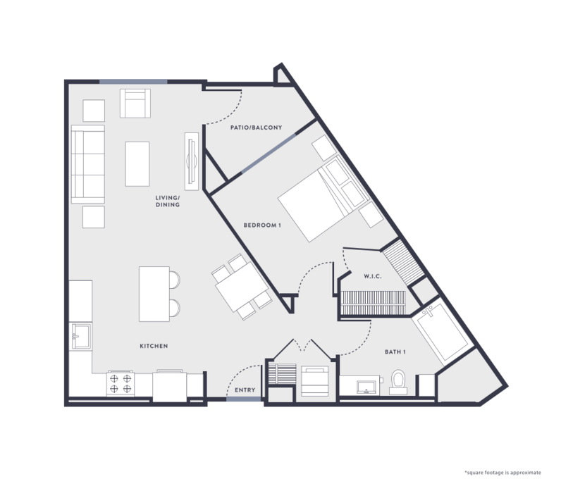 1 Bedroom 1 Bathroom Apartment for rent at Anton Aspire in Milpitas, CA