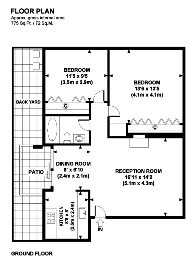 2 Bedrooms 1 Bathroom Apartment for rent at Villa Maria in Riverside, CA