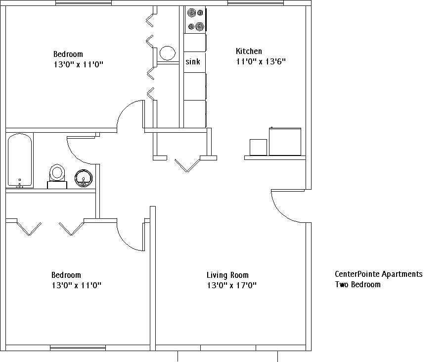 Centerpointe Apartments Oswego, NY