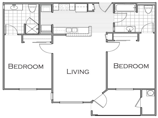 2 Bedrooms 2 Bathrooms Apartment for rent at Woodlawn Ranch Apartments in San Antonio, TX