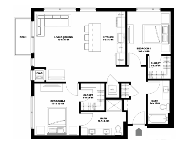 2 Bedrooms 2 Bathrooms Apartment for rent at Variant in Minneapolis, MN