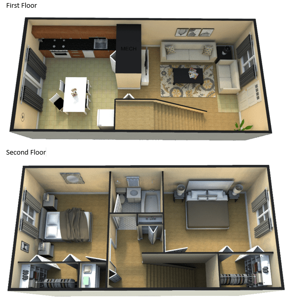 2 Bedrooms 1 Bathroom Apartment for rent at Emerald Gardens in Pittsburgh, PA