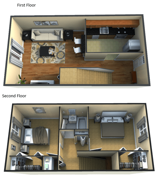 2 Bedrooms 1 Bathroom Apartment for rent at Emerald Gardens in Pittsburgh, PA