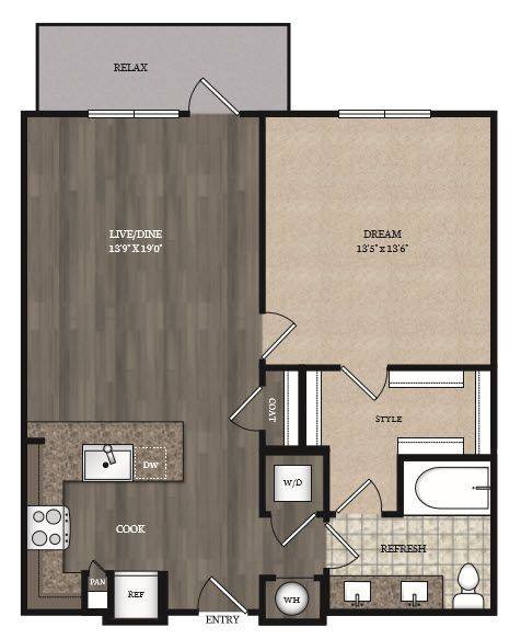 1 Bedroom 1 Bathroom Apartment for rent at The Marling Apartments in Madison, WI