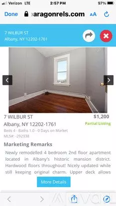 7 Wilbur St, Unit First Floor Apartment for rent in Albany, NY 7 Wilbur St, Unit First Floor Apartment for rent in Albany, NY