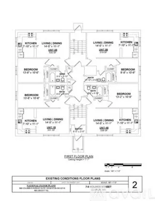 7 9 Holmes St Unit 2B Apartment for rent in Quincy, MA