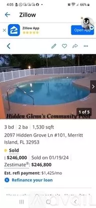 2087 Hidden Grove Ln Unit 208 Apartment for rent in Merritt Island, FL